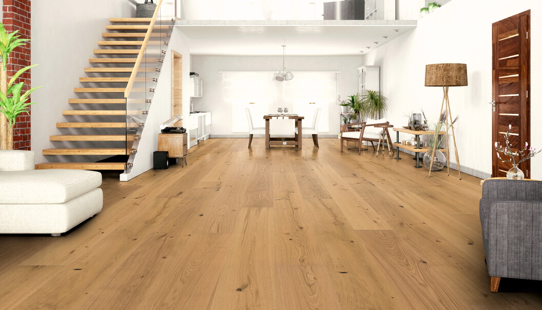 Knoestige eik lichtgeolied wit geborsteld 51LHYÖCL15 EI50 - Afbeelding 3