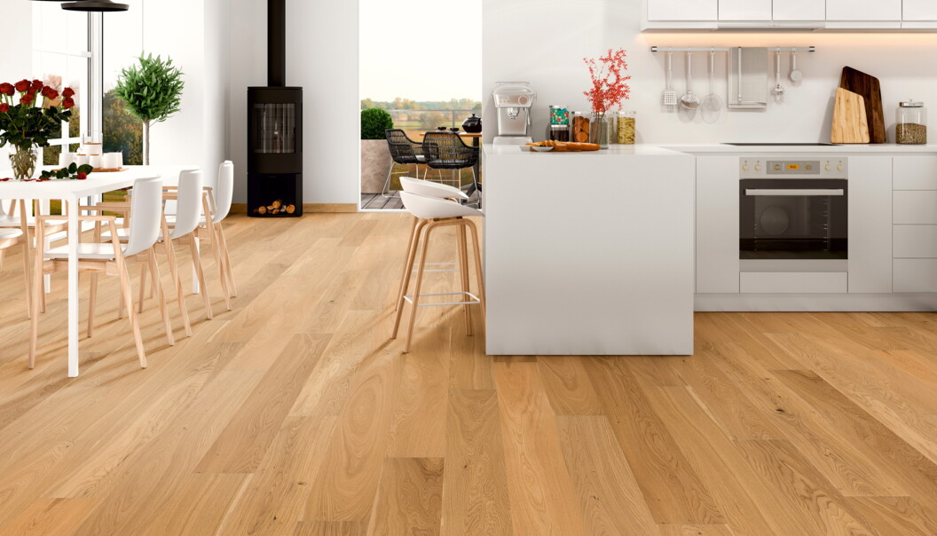 Eiken licht knoestig geborsteld mat gelakt 52LHCLS15 EI41 - Afbeelding 2