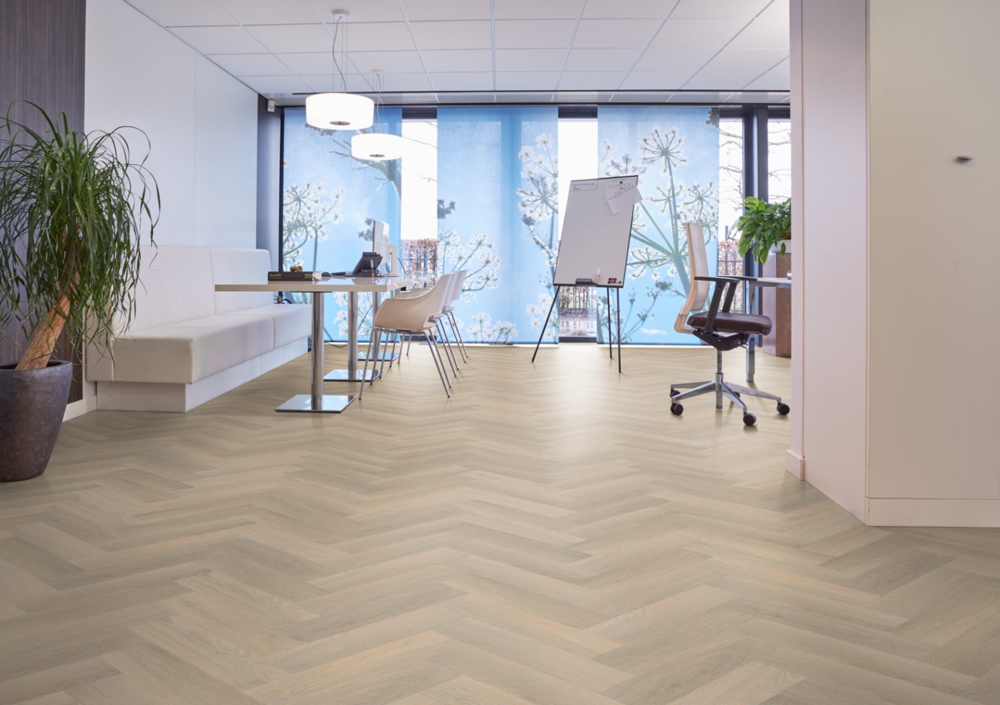 Straq P602 visgraat smal dryback beige - Afbeelding 3