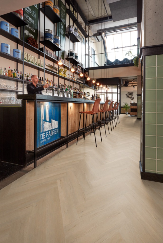 Straq P610 visgraat dryback beige - Afbeelding 5