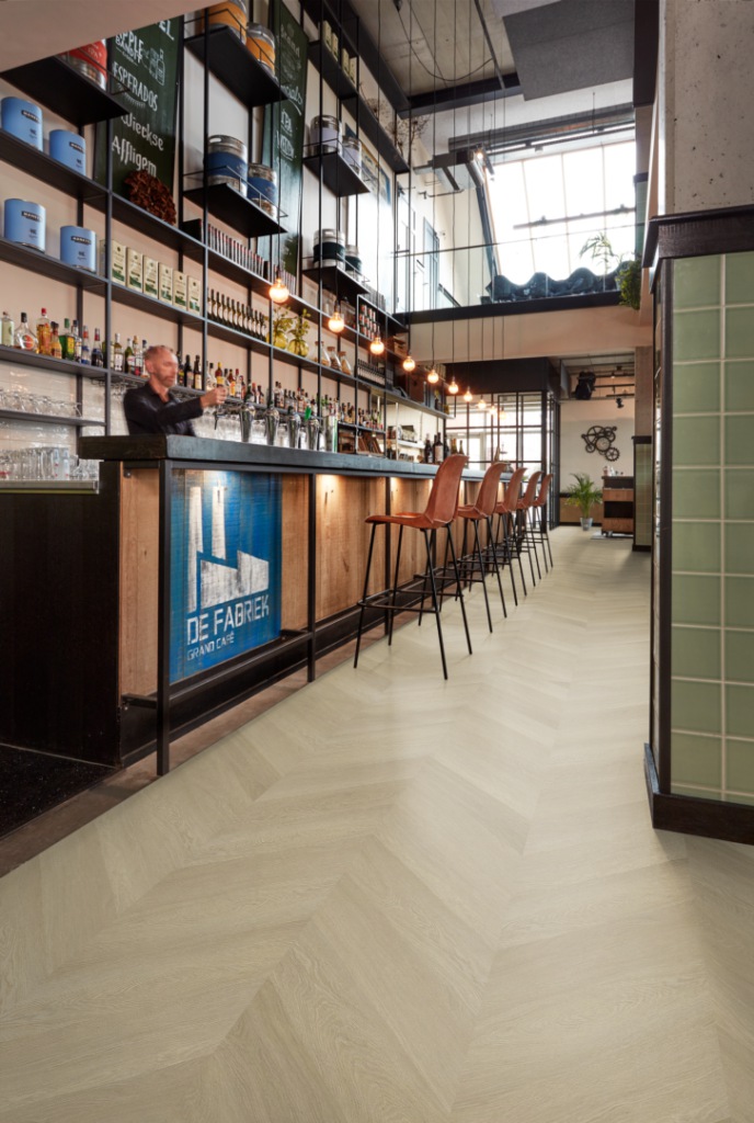 Straq P623 hongaarse punt dryback natural oak - Afbeelding 4